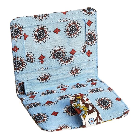 Vera Bradley Women's Cotton Small Tab Wallet NWT - Picture 4 of 11